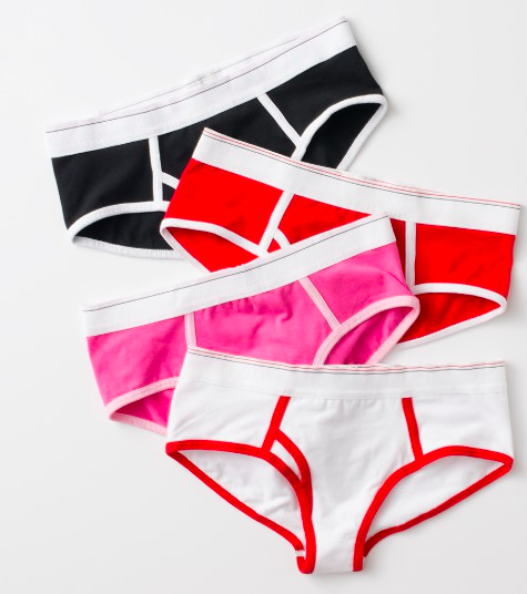 Custom Women's Spandex Briefs, American Apparel