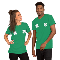Lucky Clovers Short-Sleeve Unisex T-Shirt