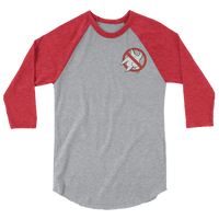 No Starfish Raglan 3/4 Sleeve Shirt