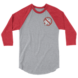 No Starfish Raglan 3/4 Sleeve Shirt
