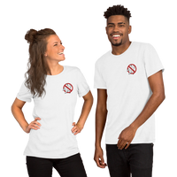 No Starfish Embroidered Short-Sleeve Unisex T-Shirt