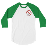 No Starfish Raglan 3/4 Sleeve Shirt