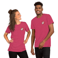 No Starfish Embroidered Short-Sleeve Unisex T-Shirt