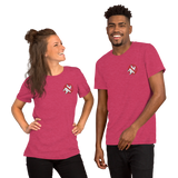 No Starfish Embroidered Short-Sleeve Unisex T-Shirt