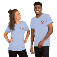 No Starfish Embroidered Short-Sleeve Unisex T-Shirt
