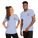 No Starfish Embroidered Short-Sleeve Unisex T-Shirt