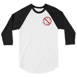 No Starfish Raglan 3/4 Sleeve Shirt