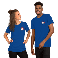 No Starfish Embroidered Short-Sleeve Unisex T-Shirt