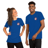 No Starfish Embroidered Short-Sleeve Unisex T-Shirt