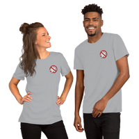 No Starfish Embroidered Short-Sleeve Unisex T-Shirt