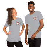No Starfish Embroidered Short-Sleeve Unisex T-Shirt