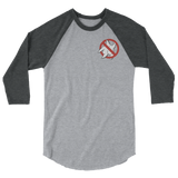 No Starfish Raglan 3/4 Sleeve Shirt