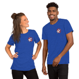 No Starfish Embroidered Short-Sleeve Unisex T-Shirt