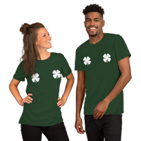 Lucky Clovers Short-Sleeve Unisex T-Shirt