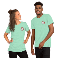 No Starfish Embroidered Short-Sleeve Unisex T-Shirt