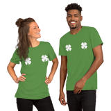 Lucky Clovers Short-Sleeve Unisex T-Shirt