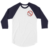 No Starfish Raglan 3/4 Sleeve Shirt