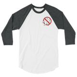 No Starfish Raglan 3/4 Sleeve Shirt